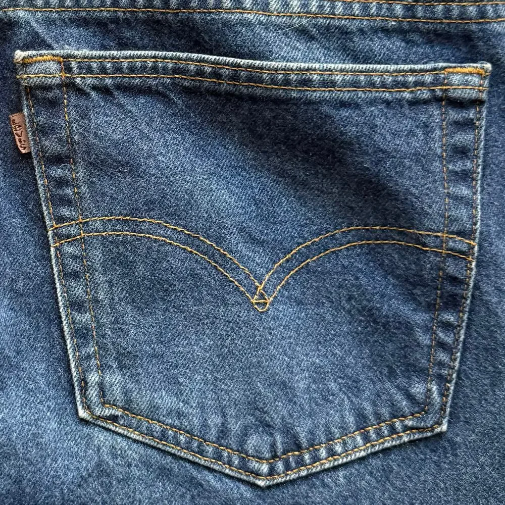 Vintage Y2K Levi's 540 Mens Blue Relaxed Fit Denim USA Straight Jeans Size 38x29